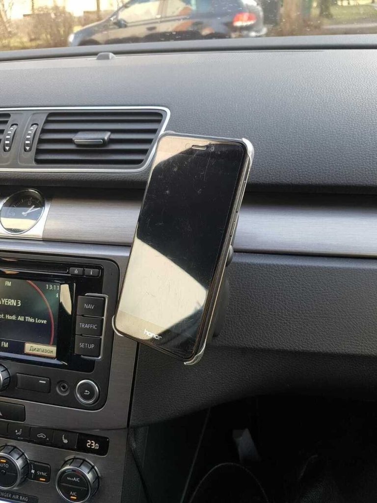 DTS PHONELOCK – Adapter uchwytu na kulkę 17 mm | Pasat, Golf, Jetta i inne