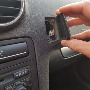 DTS GAPDELETE – Zaślepka po uchwycie telefonu | Audi A3 8P