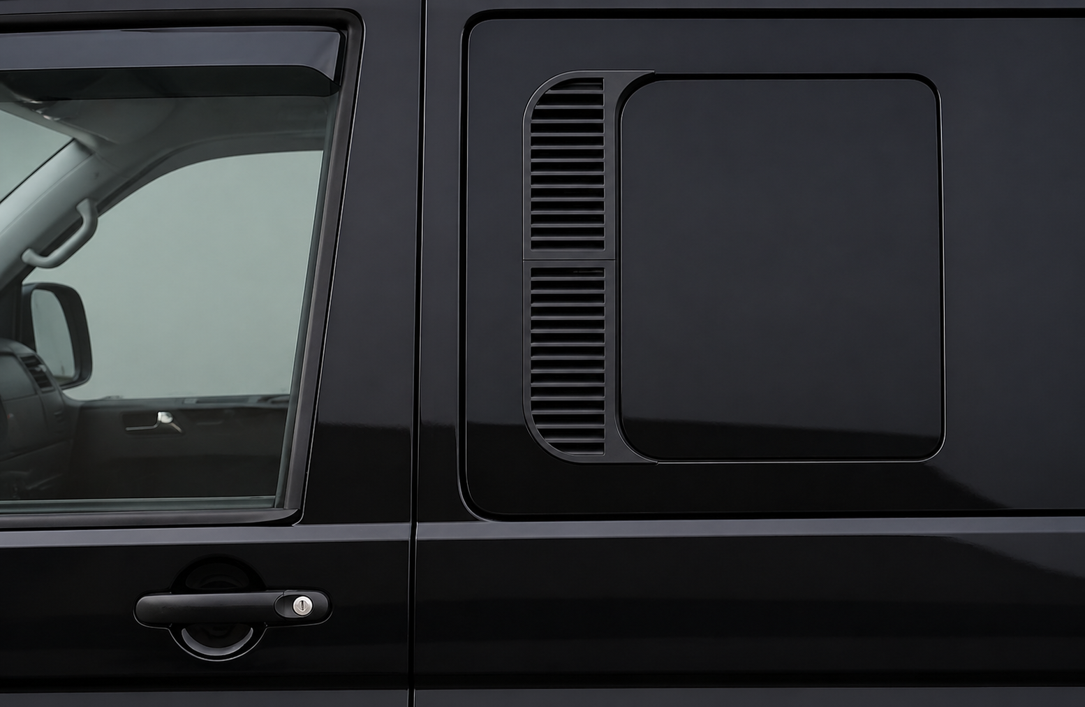 kratka wentylacyjna vw t5 t6 lamele przewiew ochrona deszcz