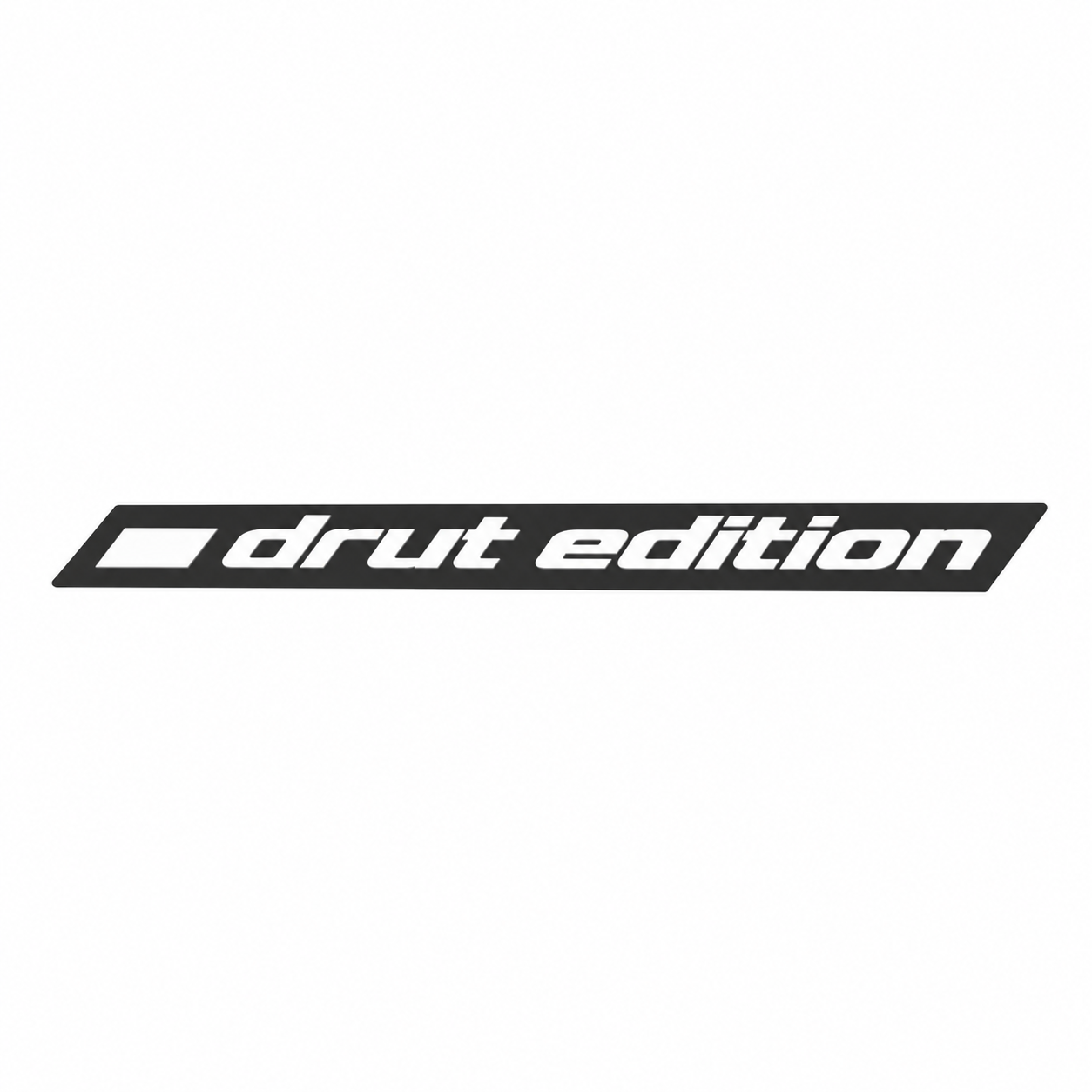 Znaczek DRUT EDITION 130 mm do BMW E36 E46 E60
